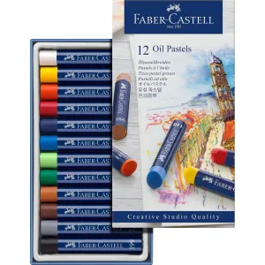 12 Oil Pastels