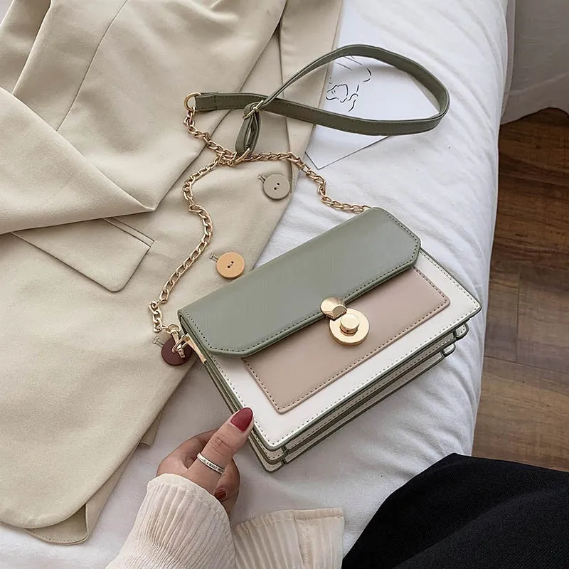 2022 new female bag stone pattern shoulder bag lady bag chain bag messenger bag fashion mobile phone bag small square bag
