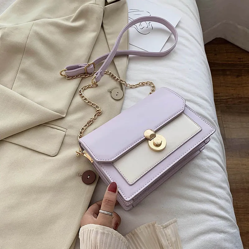 2022 new female bag stone pattern shoulder bag lady bag chain bag messenger bag fashion mobile phone bag small square bag