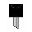 3/4" x 3/4" Mounted Points PT-60P Brown A-Square Shaped
