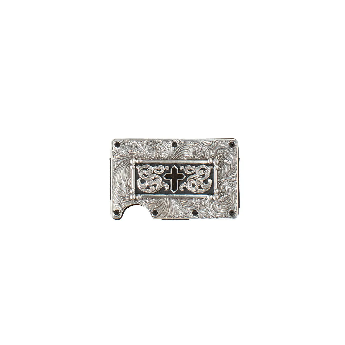 3D Cross Motif Utility Wallet