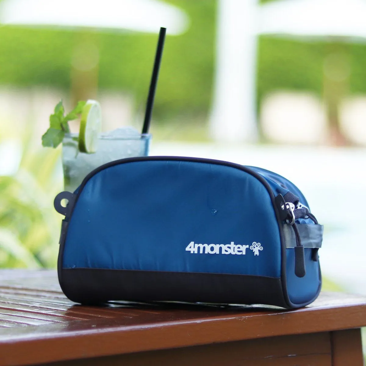 4Monster Waterproof Travel Toiletry Bag Blue