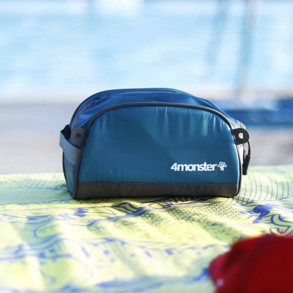 4Monster Waterproof Travel Toiletry Bag Blue