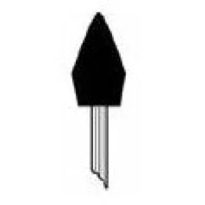 7/16" x 3/4" Mounted Points PT-60P Brown B Shaped