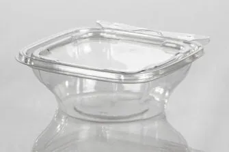 8 oz. Square to Round Tamper Resistant Container (300 Per Case)