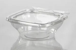8 oz. Square to Round Tamper Resistant Container (300 Per Case)