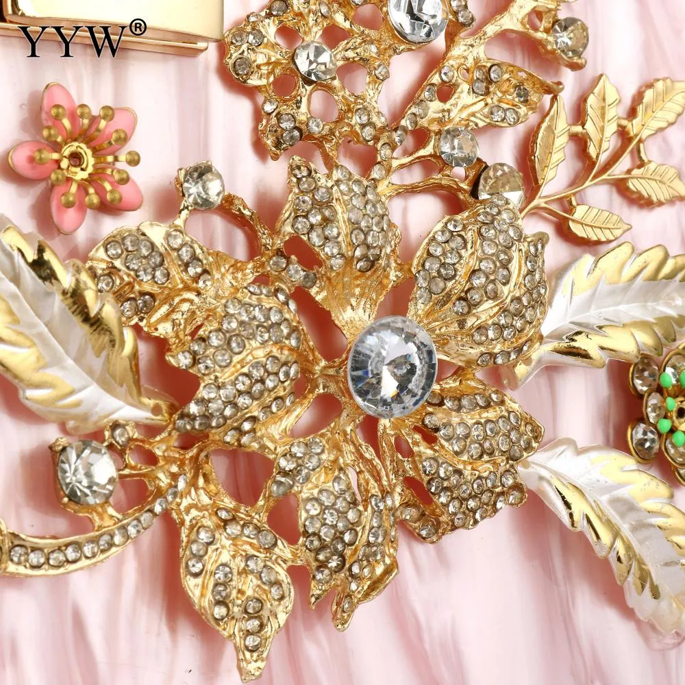 Acrylic Handbags Women 2022 Fashion Flower Shoulder Bags Evening Party Box Clutch Totes Purses Luxury Designer Crossbody Bag