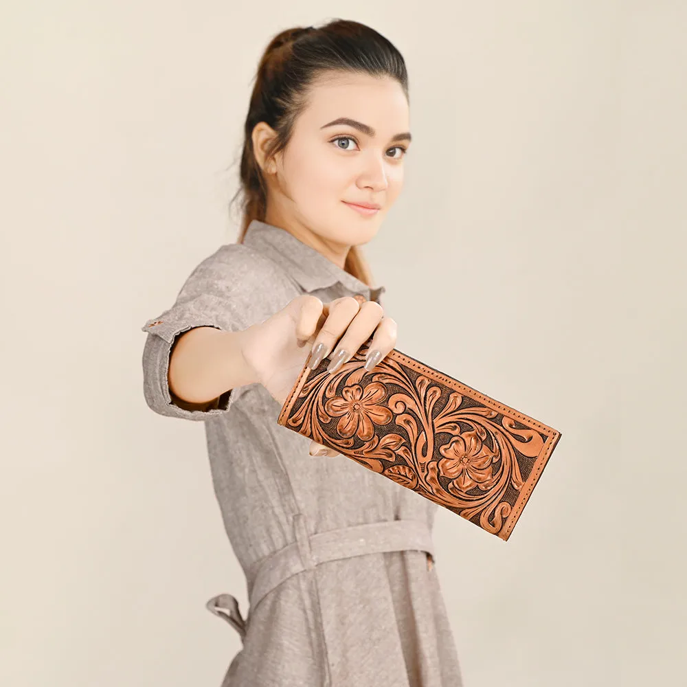 ADBGA428 American Darling Hand Tooled Genuine Leather Women Bag Western Handbag Purse