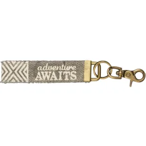 ADVENTURE AWAITS KEYCHAIN