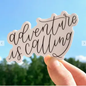Adventure Is Calling Sticker