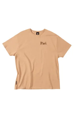 ALMOND PASTEL CLUB T-SHIRT