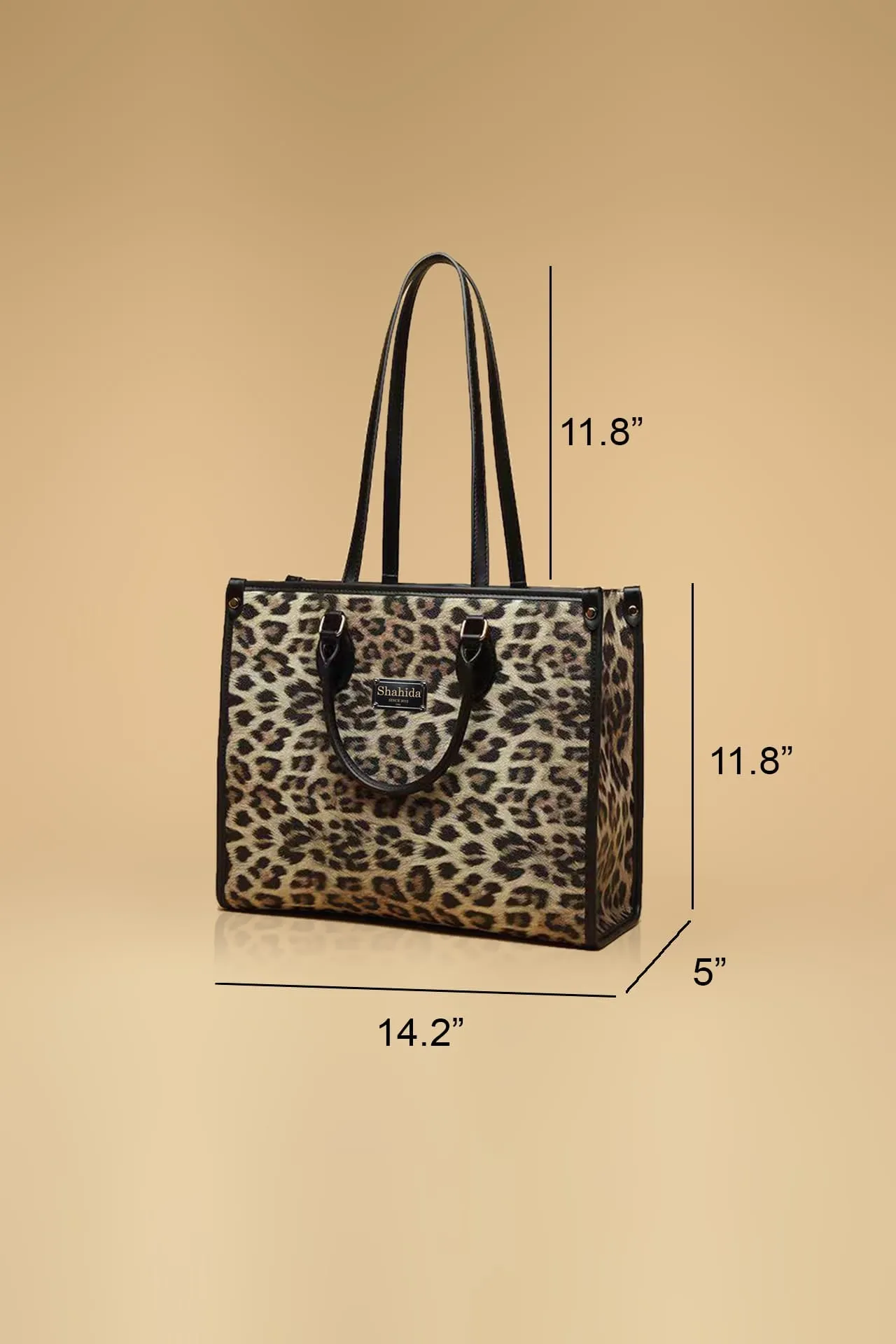 Animal Print Luxury Shoulder Handbag