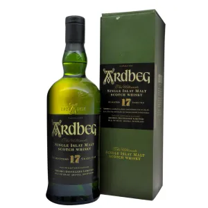 Ardbeg 17 Years Discontinued - Bottle 2 ABV 40% 70cl with Gift Box