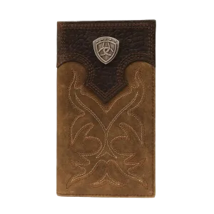 ARIAT Men's Distressed Leather Wallet