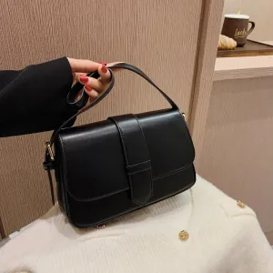 Back to College Ladies retro square shoulder bag fashion casual shoulder bag mini messenger bag autumn and winter new ladies bag purse