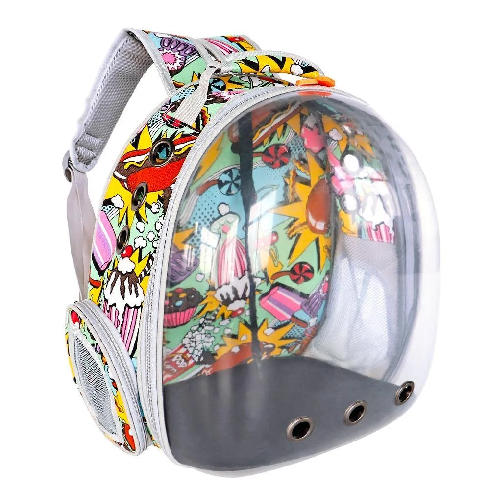 Backpack Outdoor Travel Space Capsule Cage Transparent