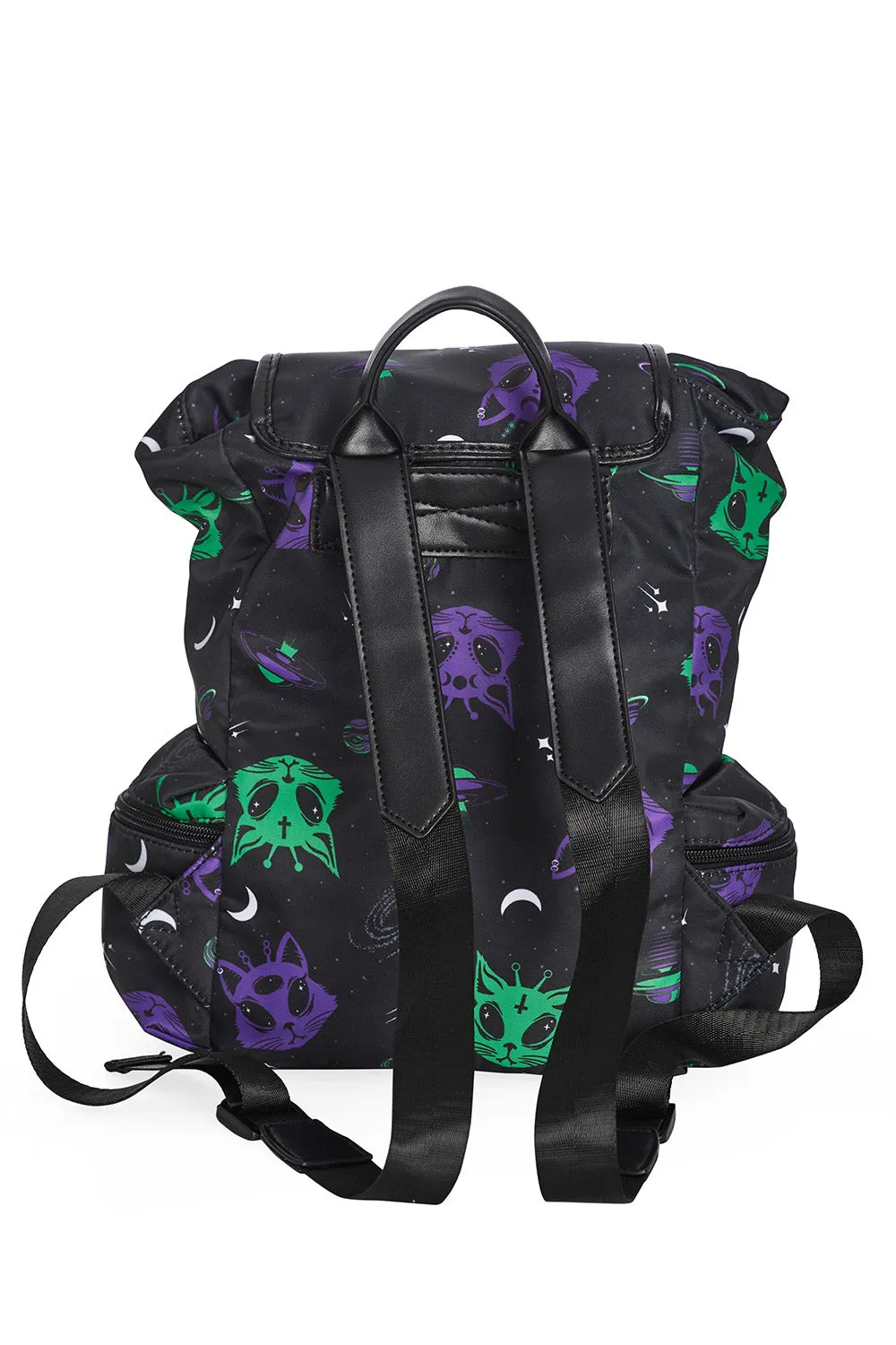 Banned Alternative ALIEN CAT BACKPACK