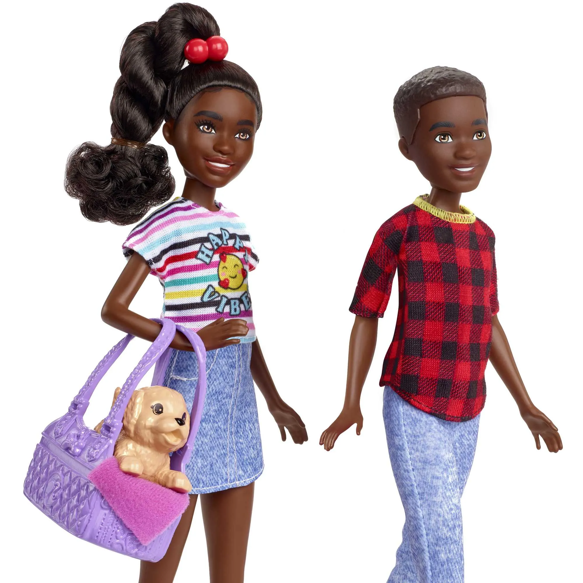 Barbie It Takes Two Jackson & Jayla Twins Dolls & Accessories, 3 Years & Up