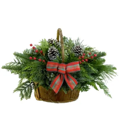 Bark Basket Centerpiece - 10” x 15”