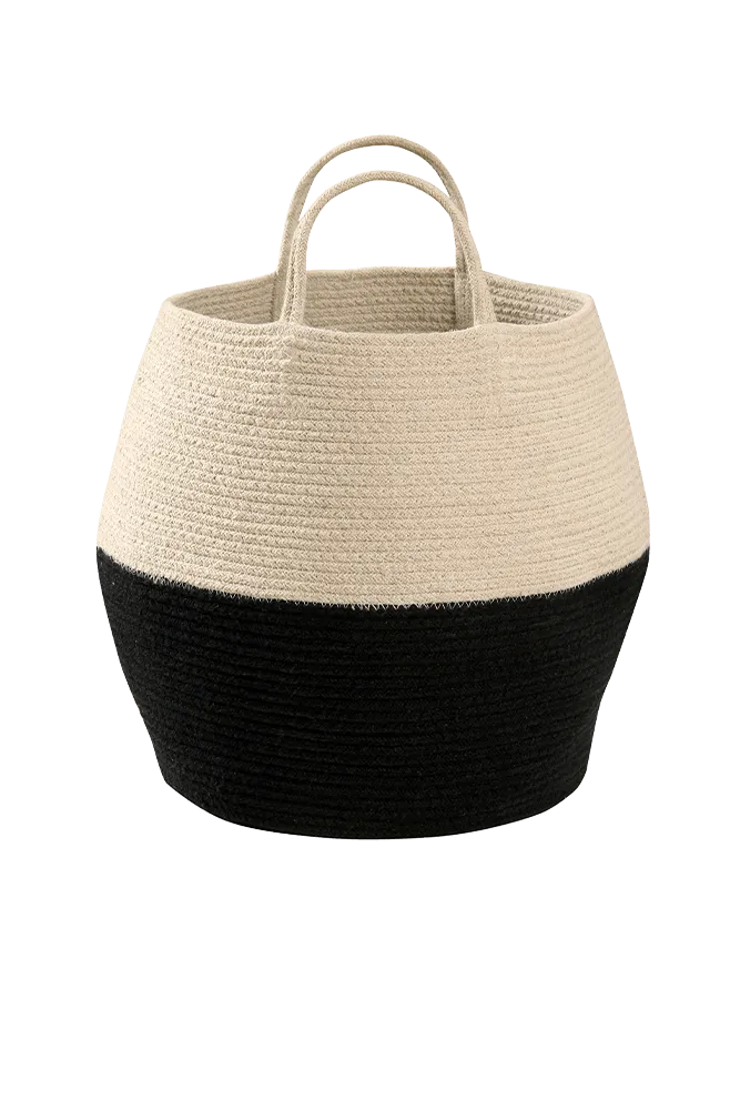 Basket Zoco Black - Natural  - Morocco