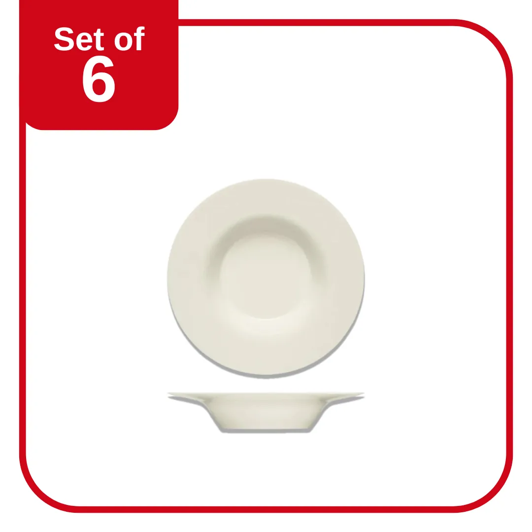 BAUSCHER PURITY DEEP PLATE w/RIM 240x45mm