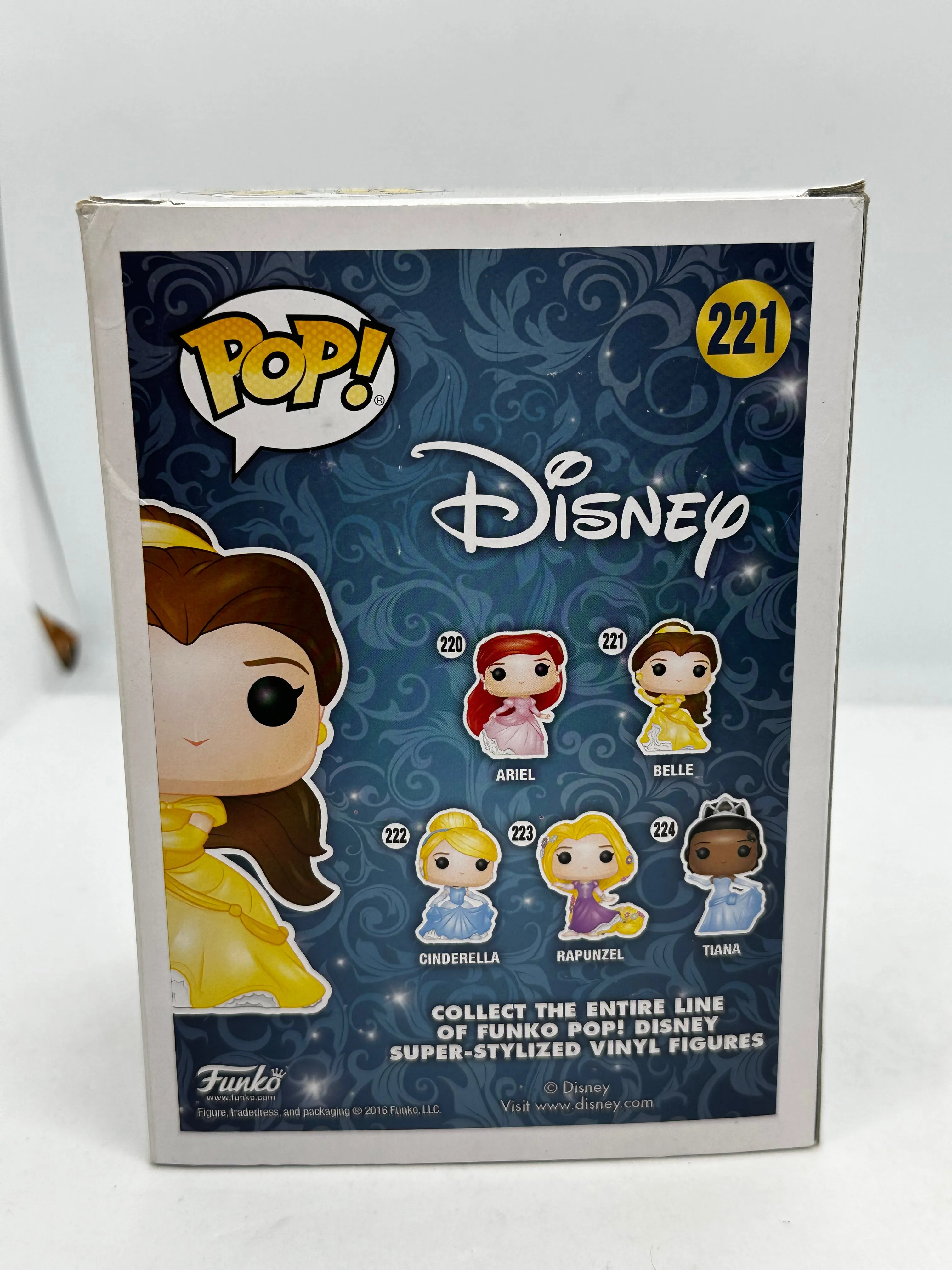 Beauty and The Beast - Belle Dancing Glitter Walmart Exclusive #221 Pop! Vinyl