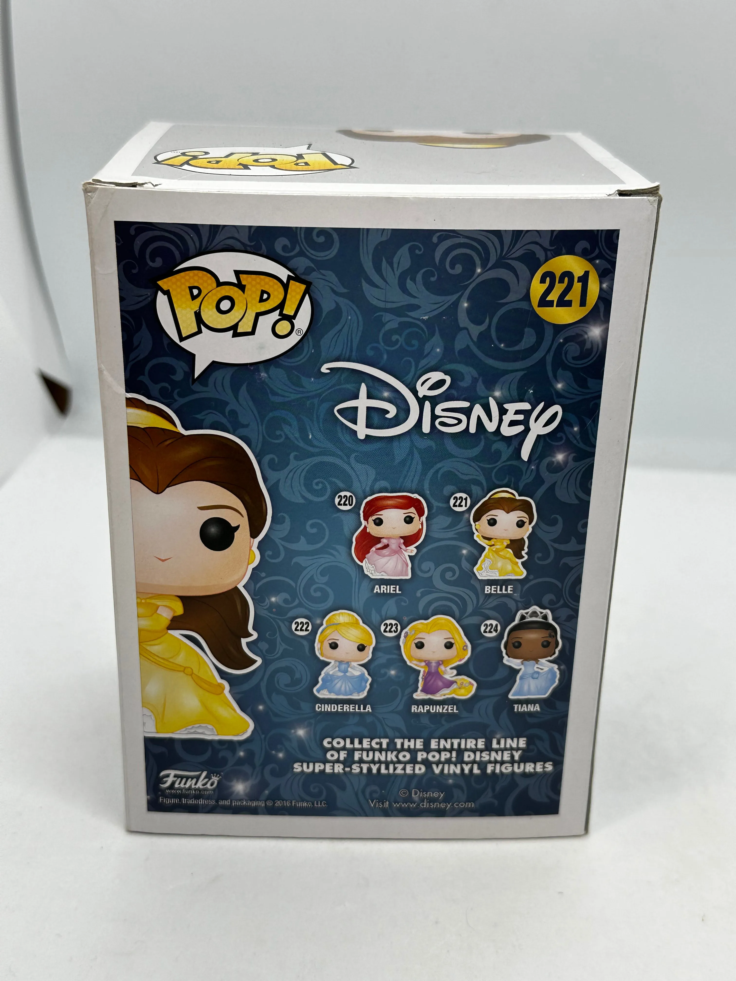 Beauty and The Beast - Belle Dancing Glitter Walmart Exclusive #221 Pop! Vinyl