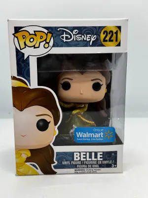 Beauty and The Beast - Belle Dancing Glitter Walmart Exclusive #221 Pop! Vinyl
