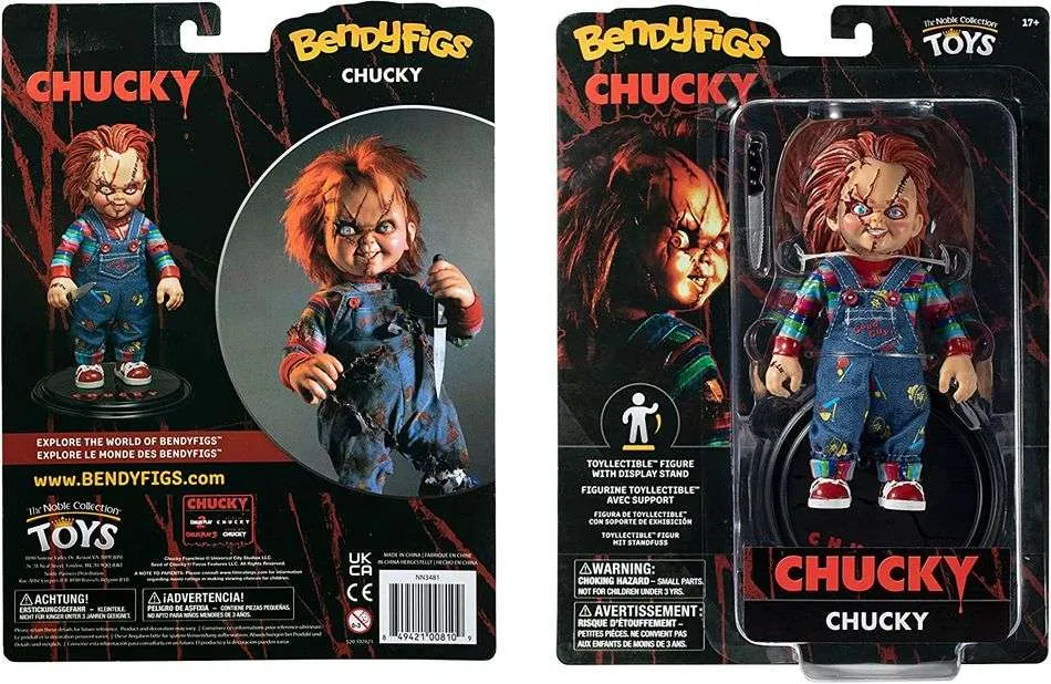 BendyFigs Horror Chucky Movie 7 Inch Figure - Chucky