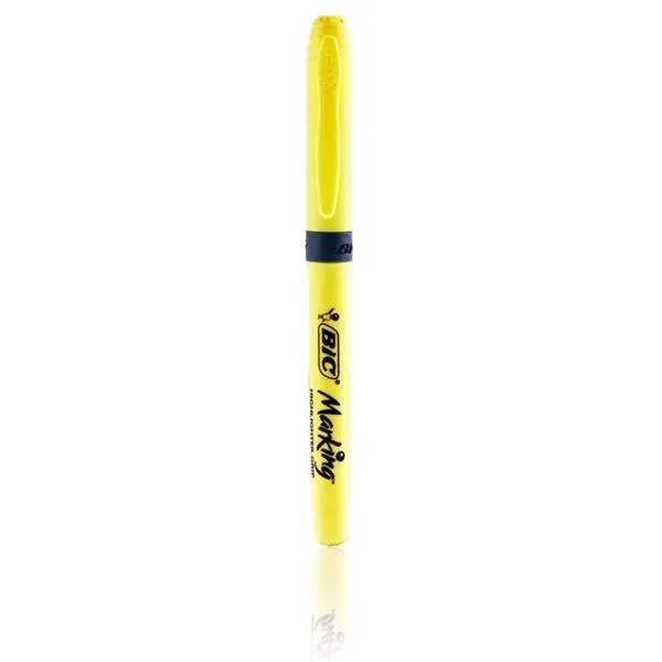 BIC - Card 4 Highlighter Grip Highlighters - Pastel