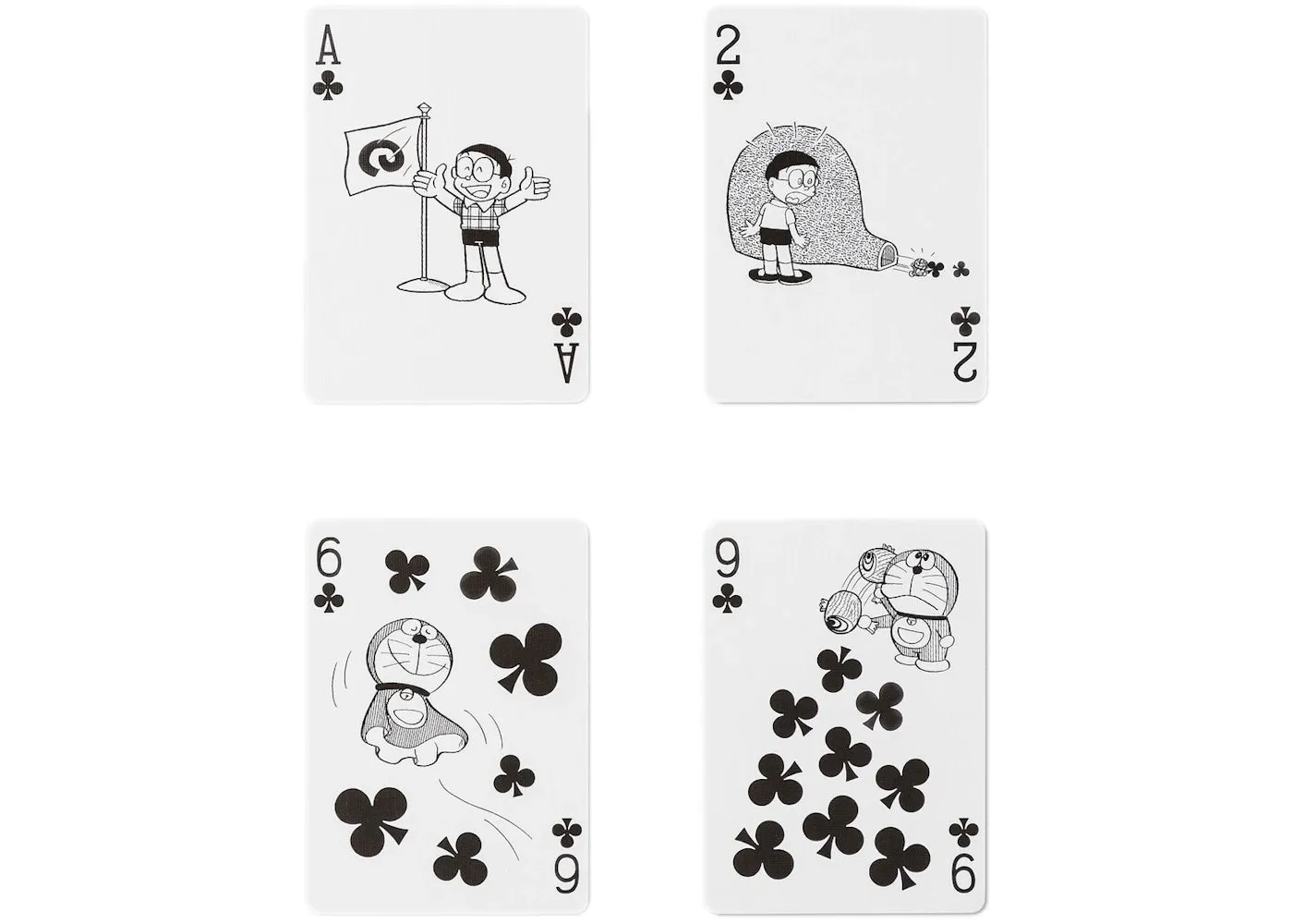 Bicycle Doraemon Playing Cards