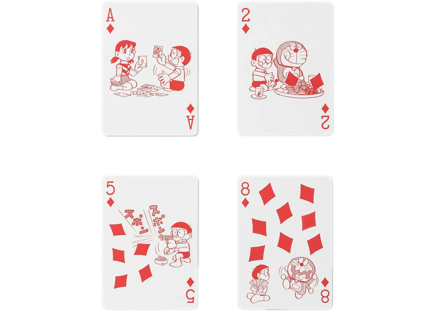 Bicycle Doraemon Playing Cards