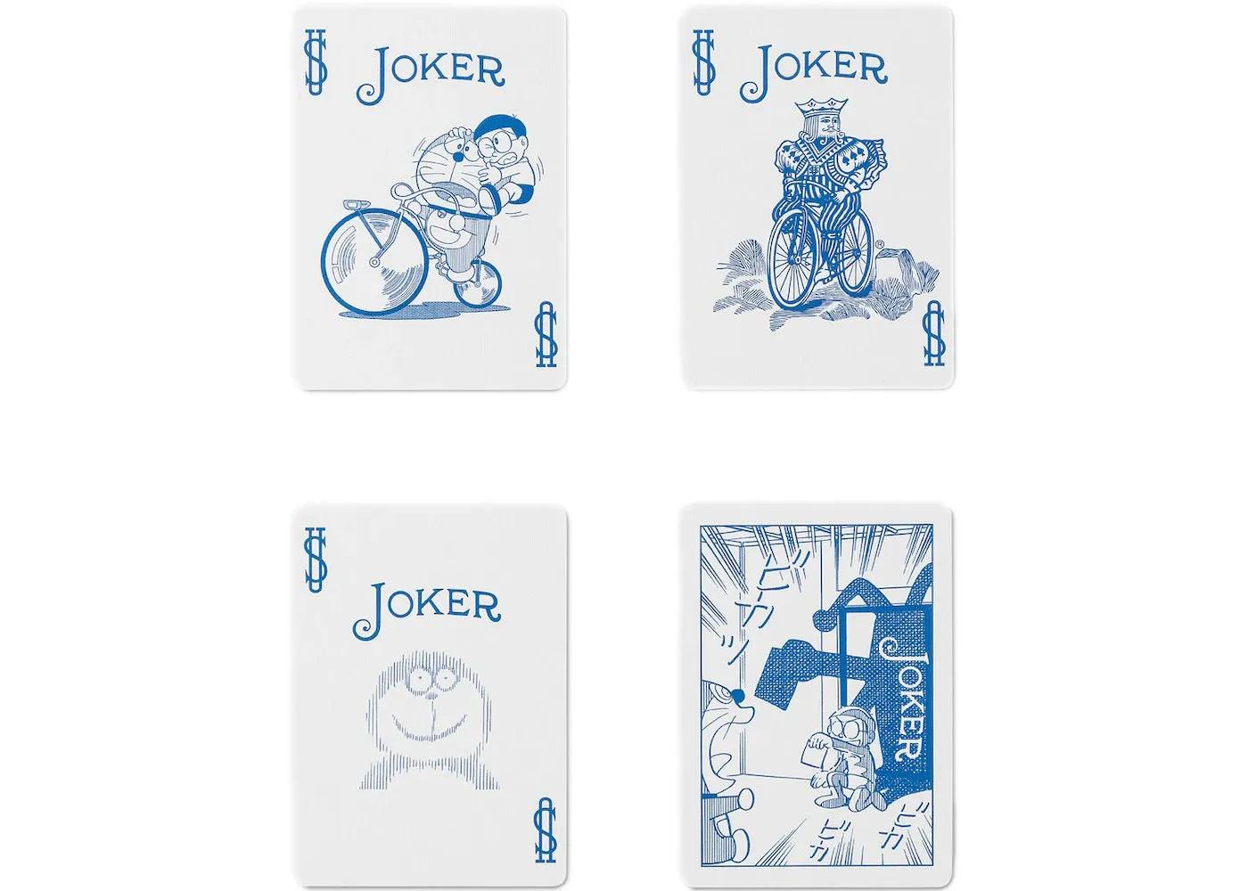 Bicycle Doraemon Playing Cards