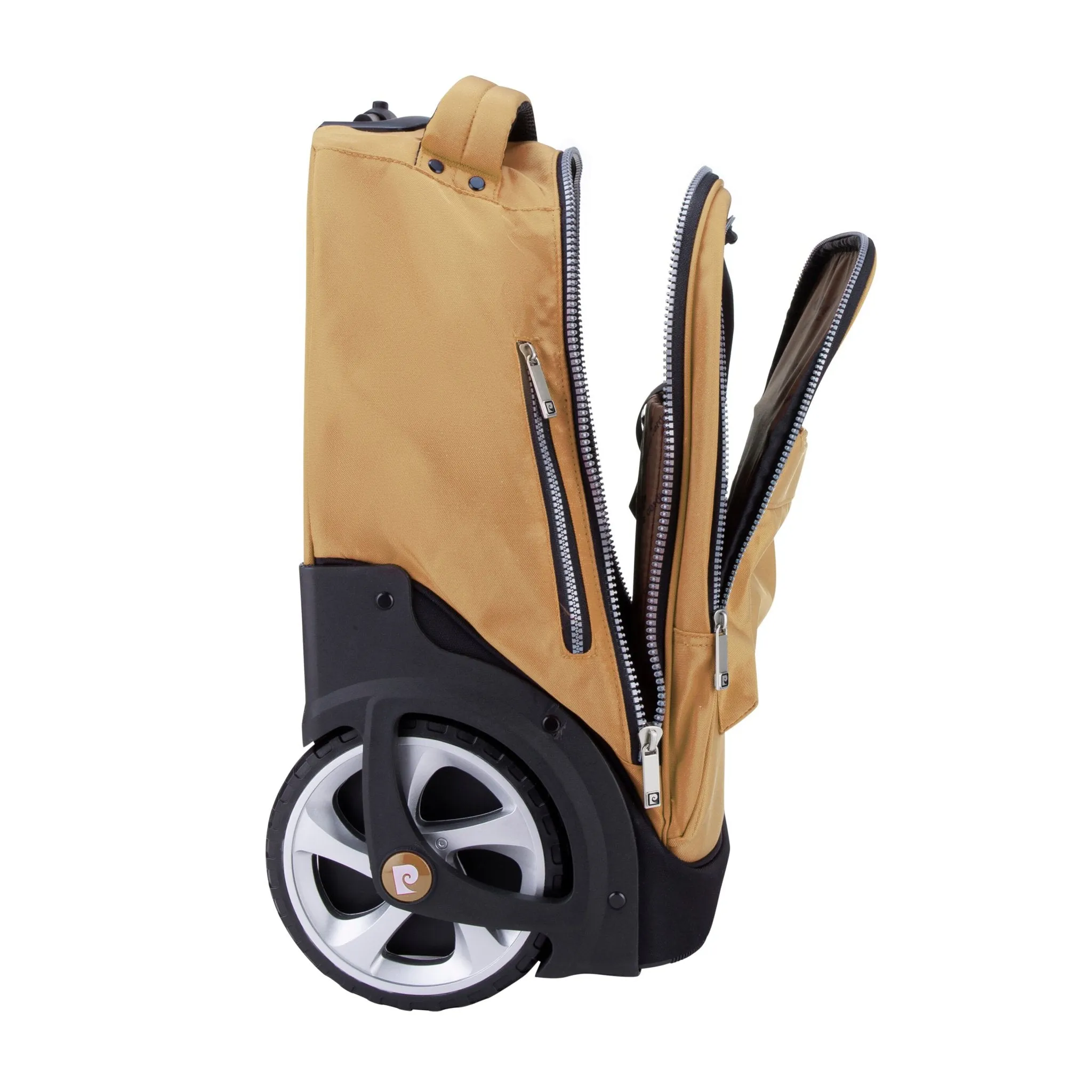 Big Wheel School Trolley Set of 3 Golden Brown