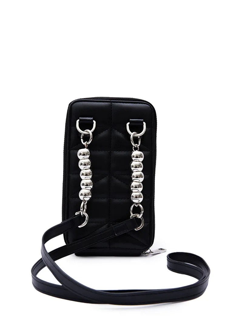 Black Phone Sling Bag