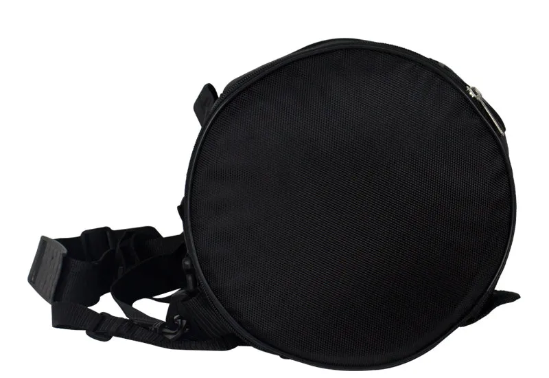 Black Triple Compartment Sissybar Bag