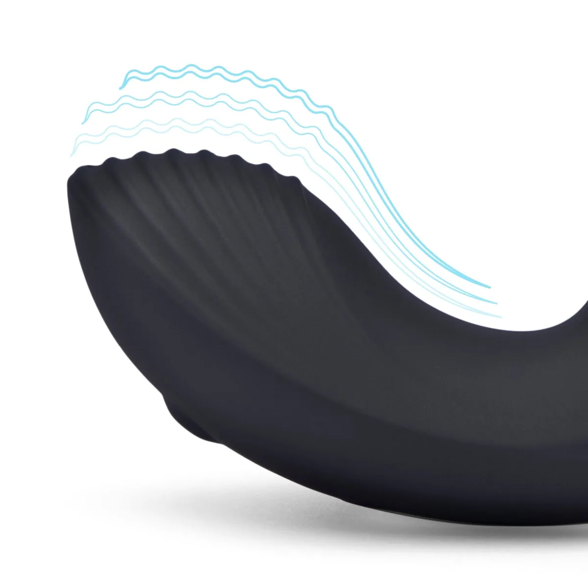 Blue Line Thumper Flicking Remote Controlled Prostate Stimulator Black