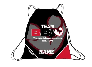 Body By Warren Sublimated Drawstring Bag