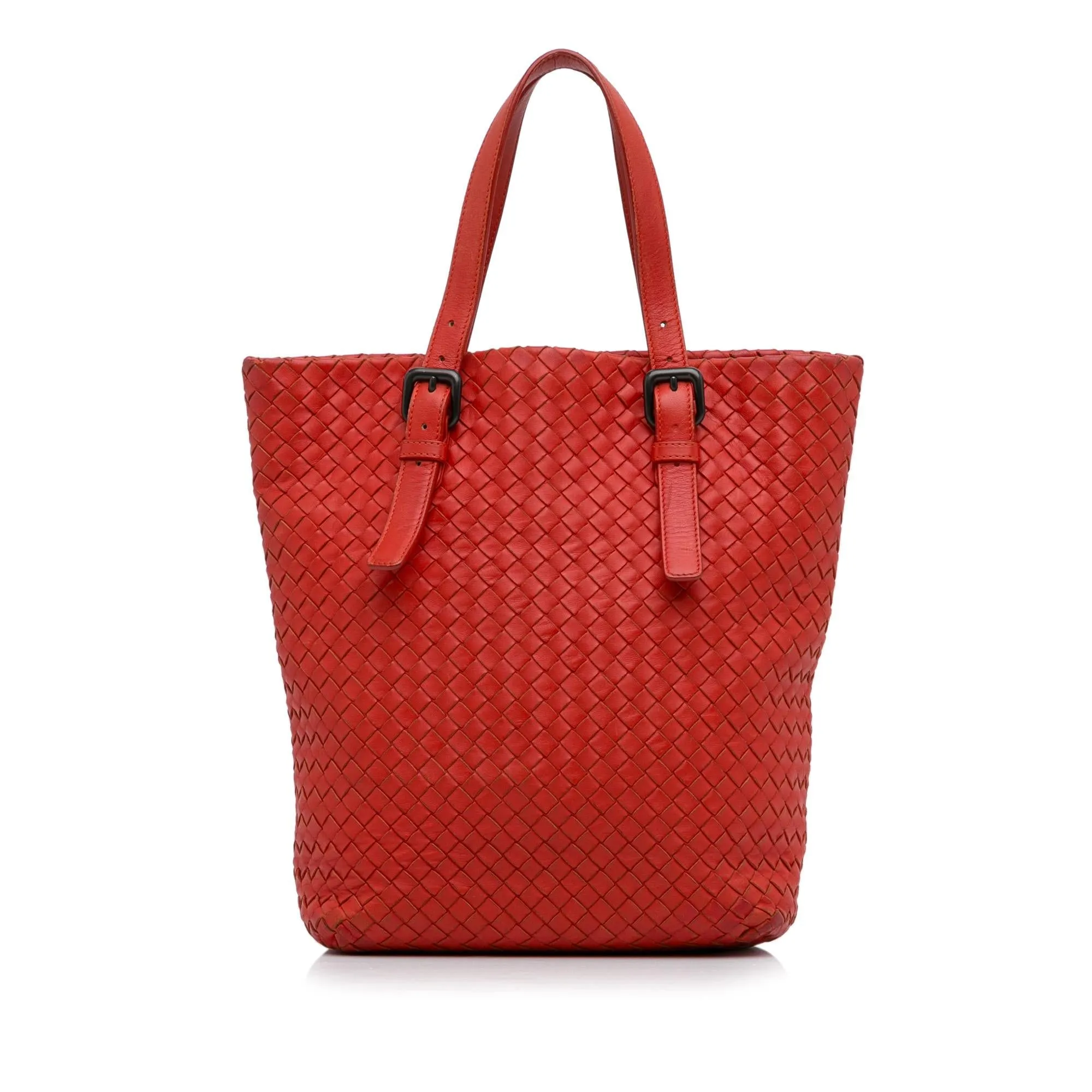 Bottega Veneta Large Intrecciato Cesta Tote Bag (SHG-GrWk33)