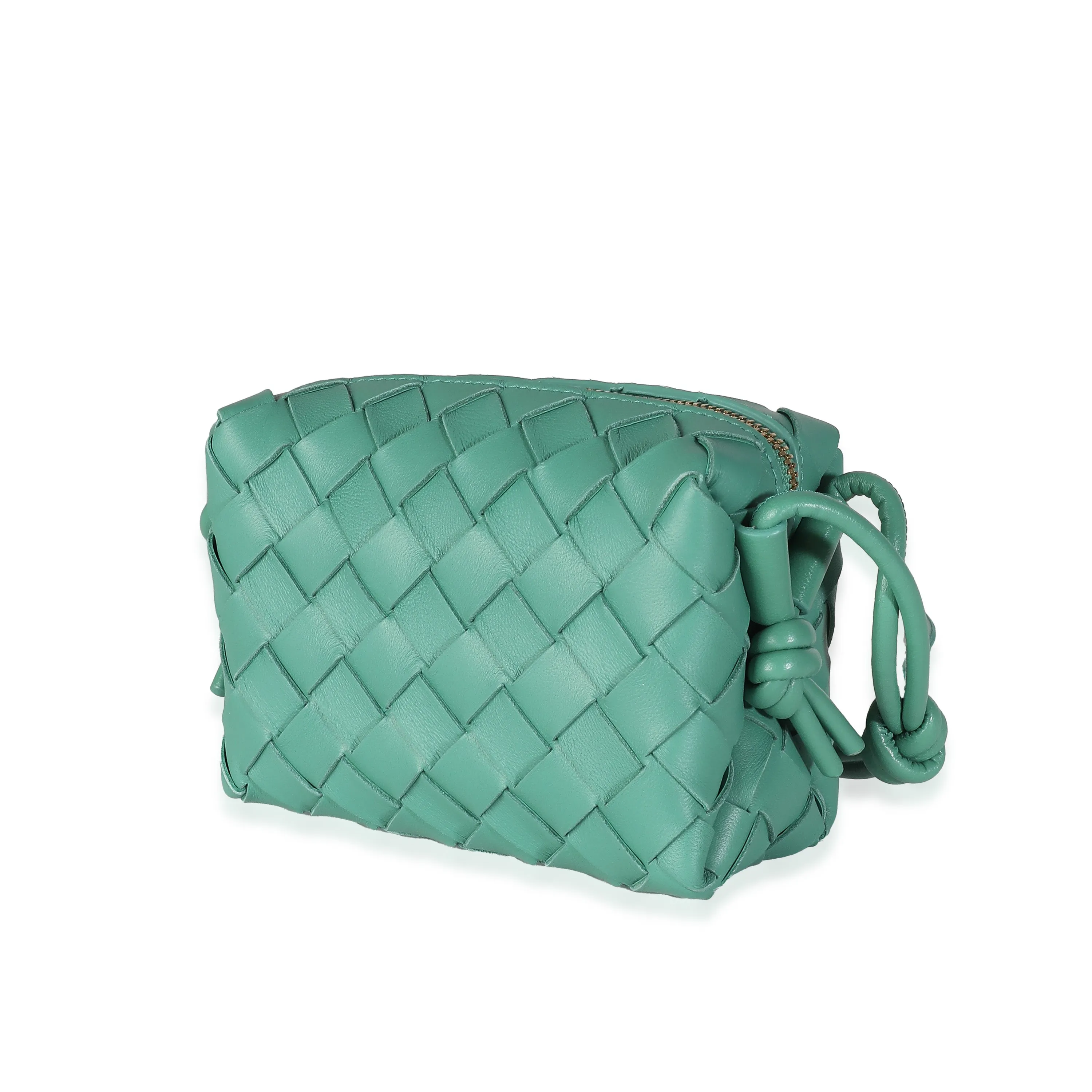 BOTTEGA VENETA Mermaid Intrecciato Lambskin Candy Loop