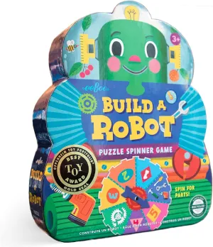 Build A Robot Shaped Box Spinner Game