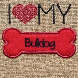 Bulldog Dog Silhouette