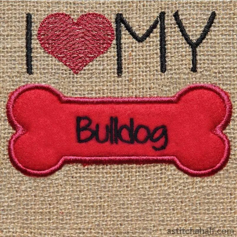 Bulldog Dog Silhouette