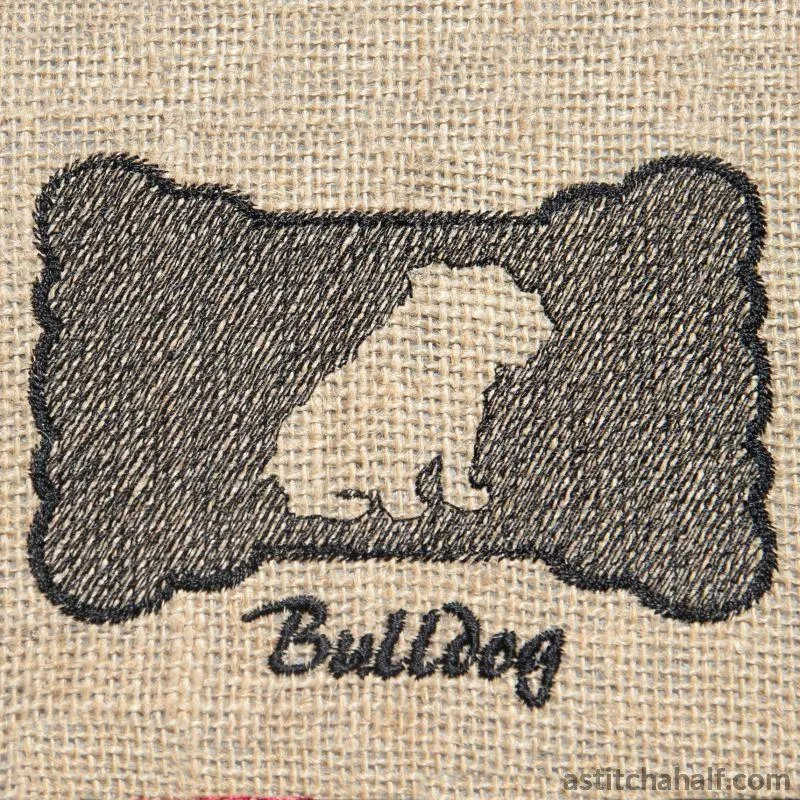 Bulldog Dog Silhouette