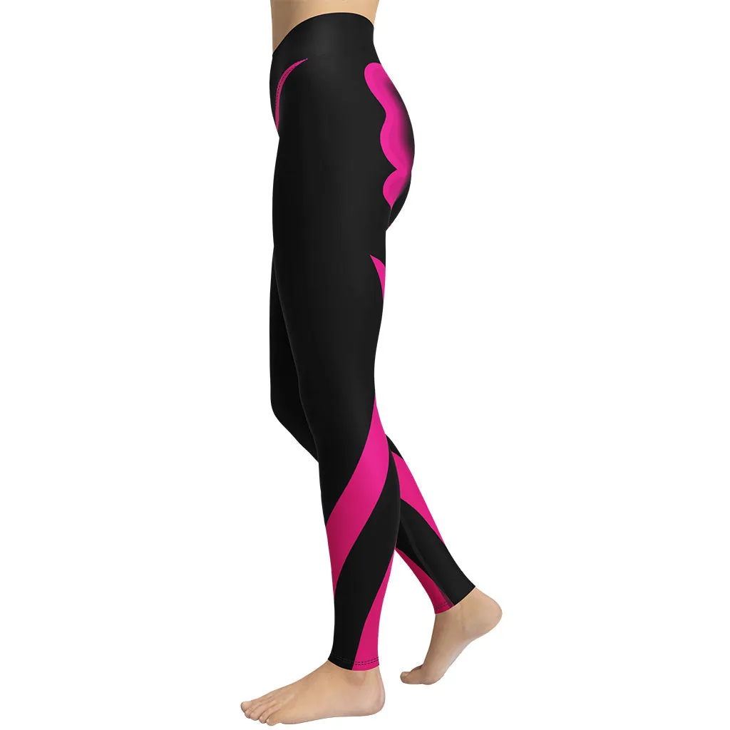 Butterfly Shaped Yoga Leggings
