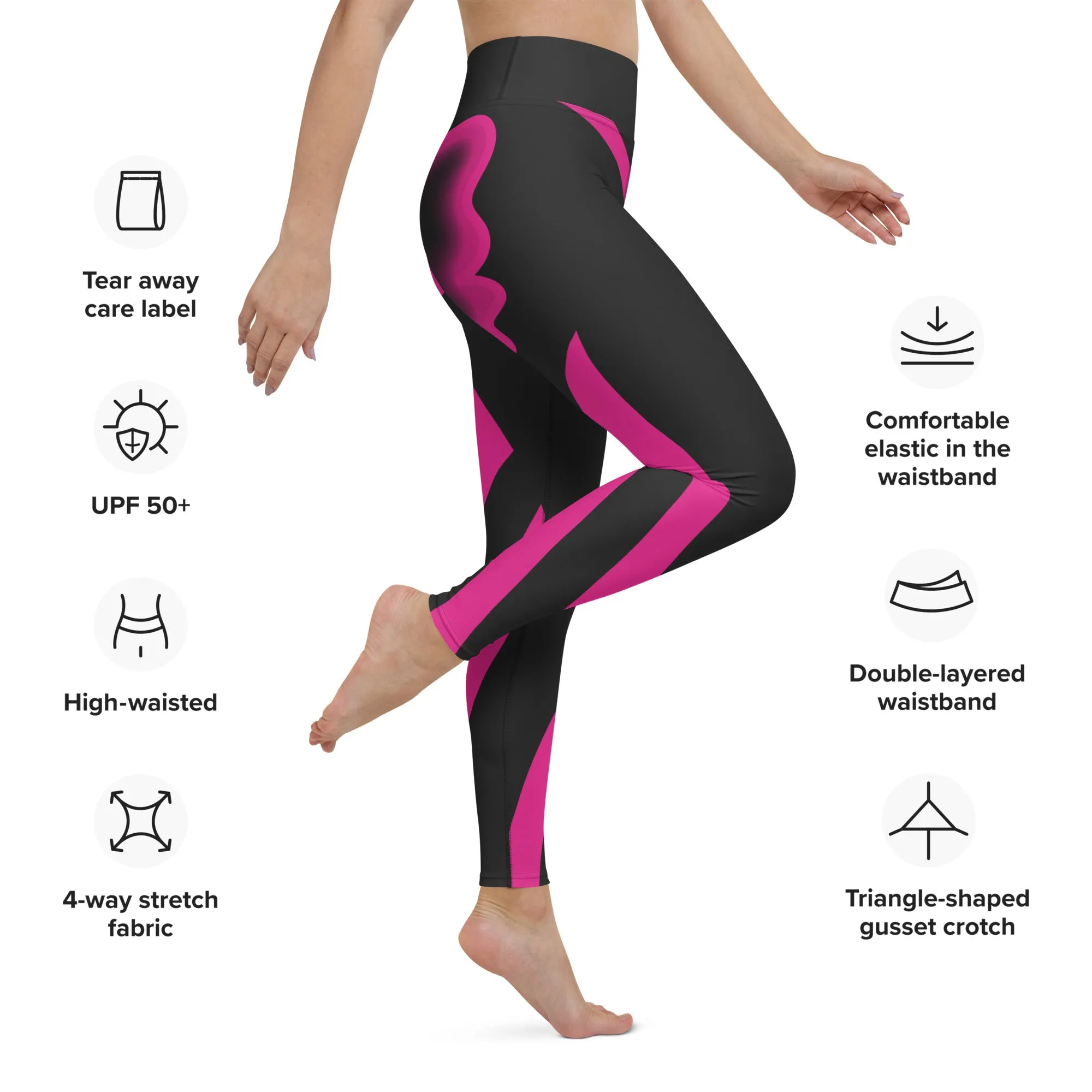 Butterfly Shaped Yoga Leggings