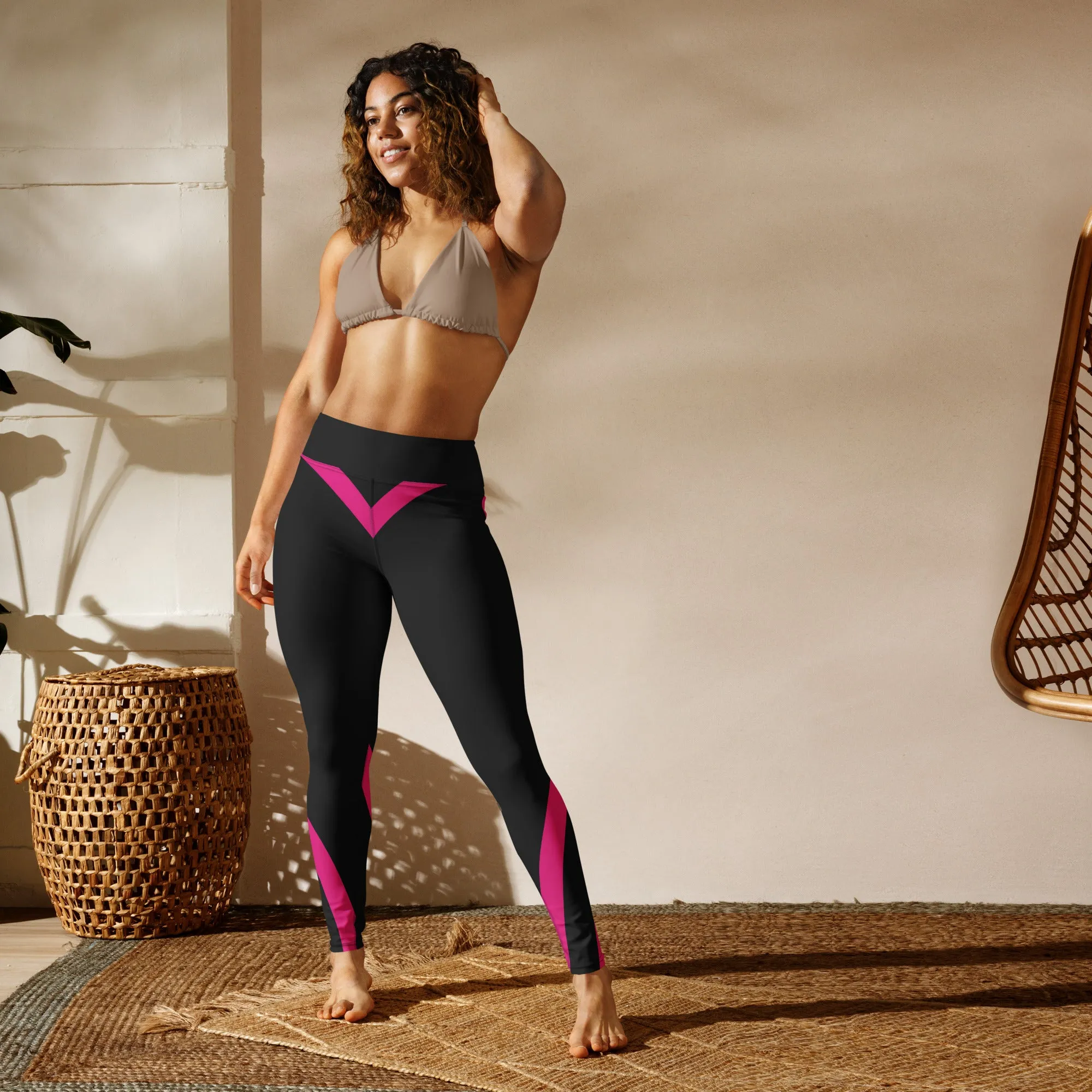 Butterfly Shaped Yoga Leggings