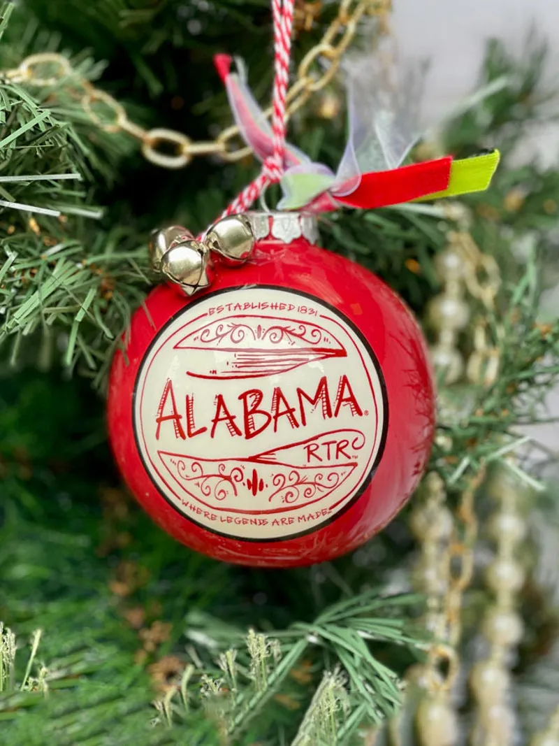 Campus Cheer Christmas Ornament - Alabama