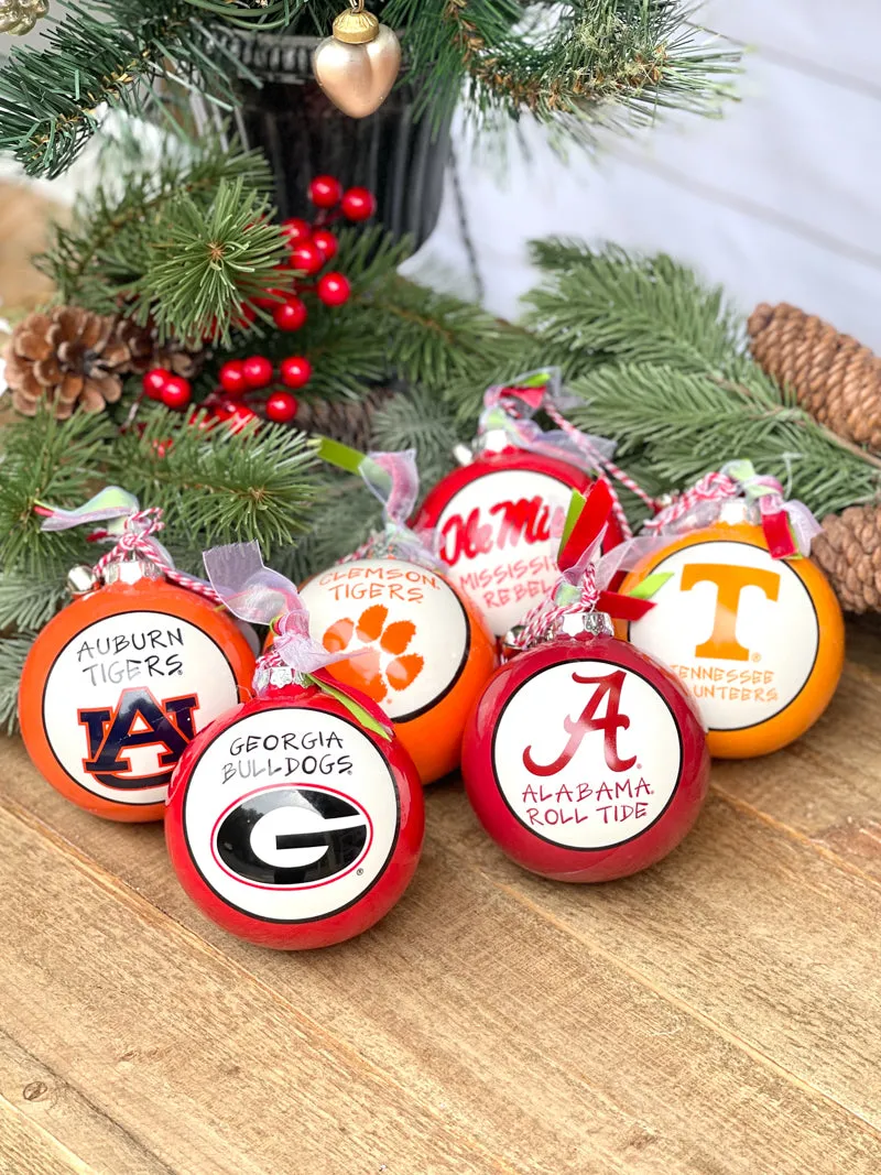 Campus Cheer Christmas Ornament - Clemson