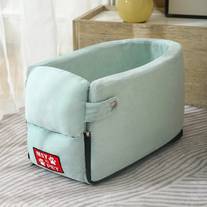 Car Seat Bed Portable Dog Carrier for Small Dogs and Cats Safety Travel Bag Accessories